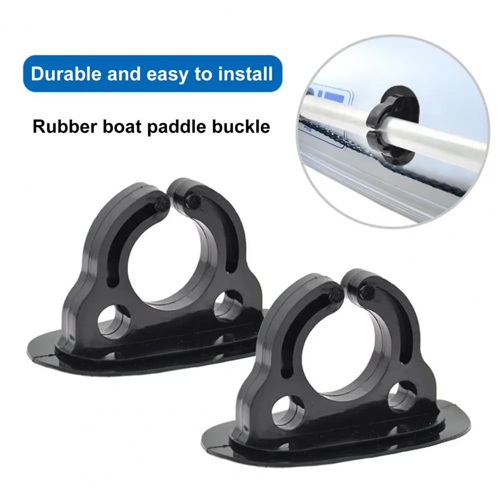 

Oar Keepers 2Pcs Helpful Portable Widely Used Kayak Paddle Clips Holders Water Sports Accessory