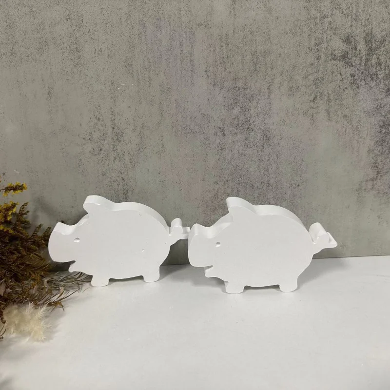 Piggy Aromatherapy Candle Mould Piggy Plaster Decoration Mold Epoxy Mold