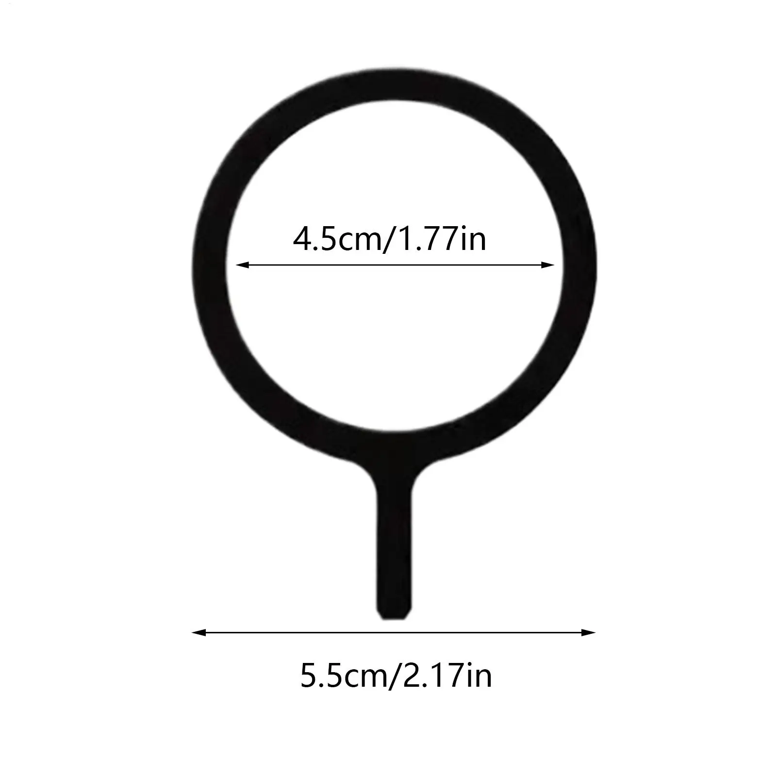 حلقة مغناطيسية حلقة مغناطيسية لحافظة الهاتف ورقة مغناطيسية شحن لاسلكي جبل للمنزل النساء الرجال في الهواء الطلق غرفة نوم مكتب السفر