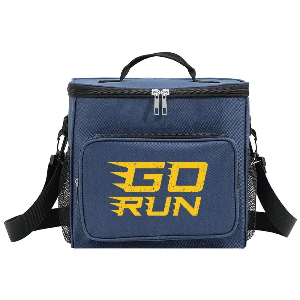 Lunch Bags LunchBox Insulated Thermal Handbag Waterproof Camping Organizer Case Cooler Food Storage Boxes New Phrase Series