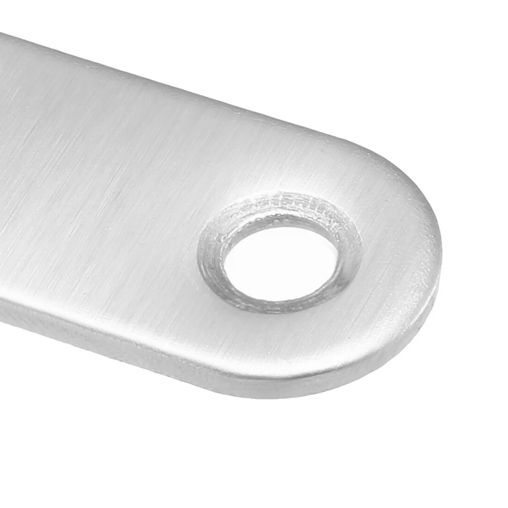 

Stainless Steel Straight Fixing Bracket Pack of 10 for Use in Manufacturing Prototyping and Maintenance Repair Scenarios