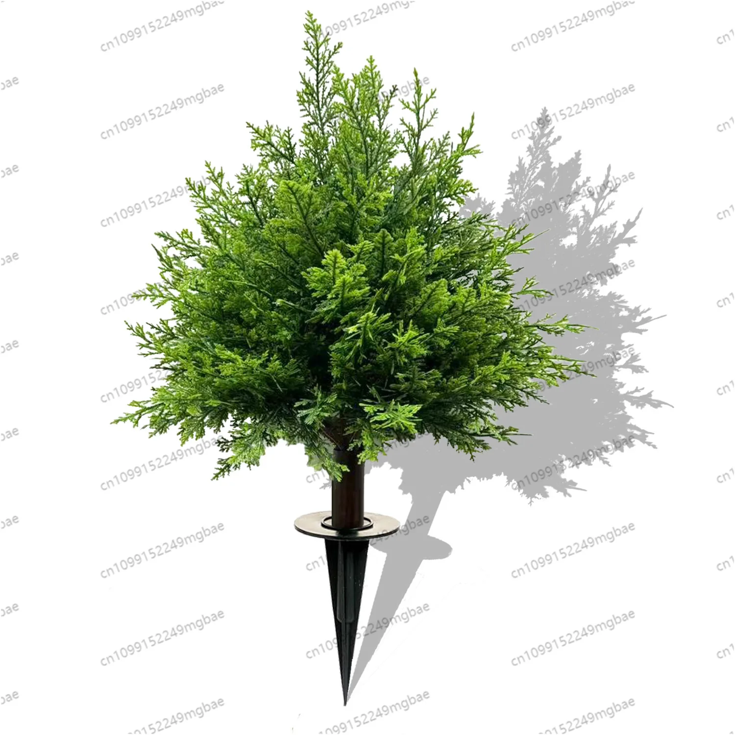 Garland simulation green plant planting tree potted garden garden roadside false tree
