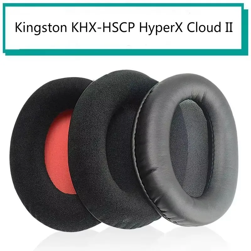 Replacement Ear pads Cushion Earmuffs Earpads Headband for Kingston HSCD KHX-HSCP Hyperx Cloud ii 2 stinger core Sponge Cover