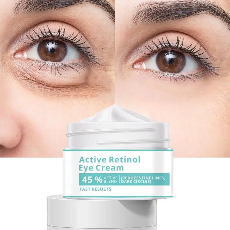 Crema reafirmante de ojos para eliminar ojeras, granulado de grasa, antiarrugas, reduce la apariencia de arrugas, novedad