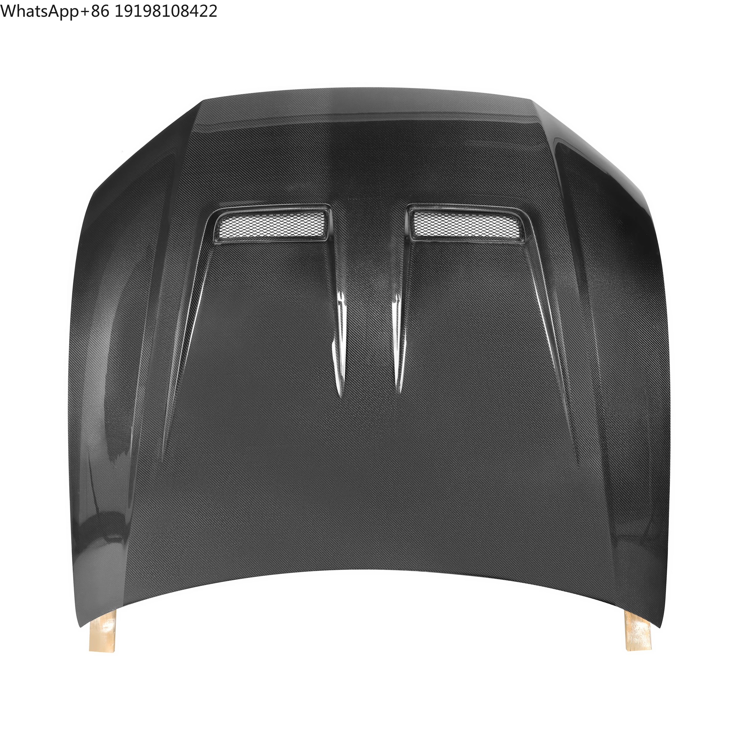 

Real Carbon Fiber Q8 Dual Side Carbon Fiber M Style Front Hood for Audi Q8 SQ8 RSQ8 2023-IN Q8 Front Hood