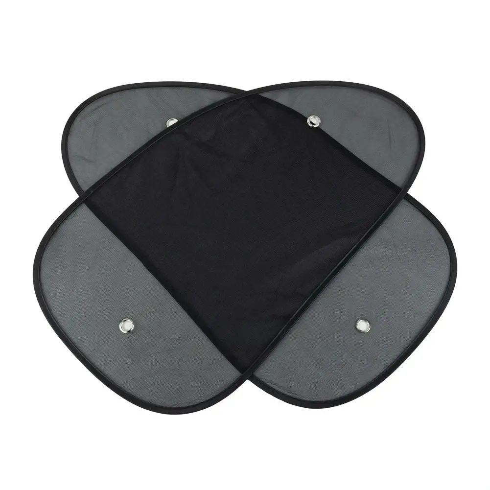 سيارة الشمس قناع الجانب ظلة نافذة الأسود يغطي درع 65*38 سنتيمتر الستار حماية استبدال الخصوصية 1 زوج شبكة #6