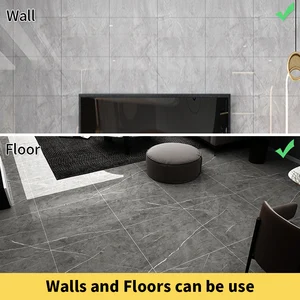 10/20 pcs pvc marble imitation floor adhesives self-adhesives Dwaterproof water wall stickers bathroom living room is moden decoration decalque 10 Main Sales Adhesive Floor - №10
