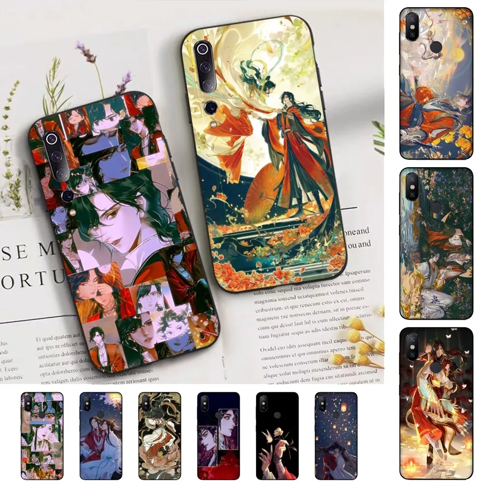 Tian Guan Ci Fu Phone Case For Xiaomi Mi 5X 8 9 10 11 12 lite pro 10T PocoX3pro PocoM3 Note 10 pro lite