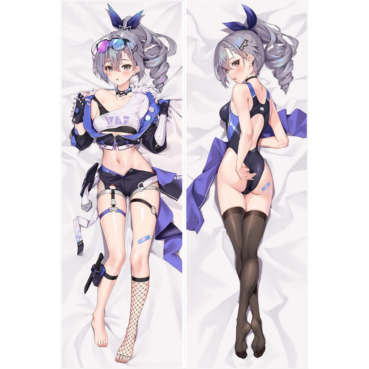 

Dakimakura Anime Honkai: Star Rail Silver Wolf ぎんろう 은랑 Double-sided Print Life-size Body Pillows Cover Adult Pillowcase