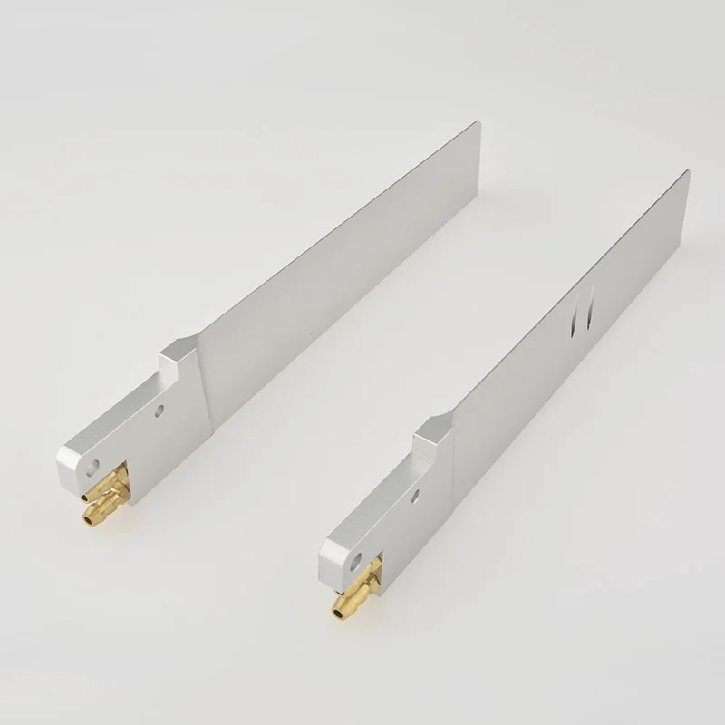 Good Quality CNC Aluminum Rudder Vane Dual Water Pickup Rudder Sheet Depth 180mm for RC Boat