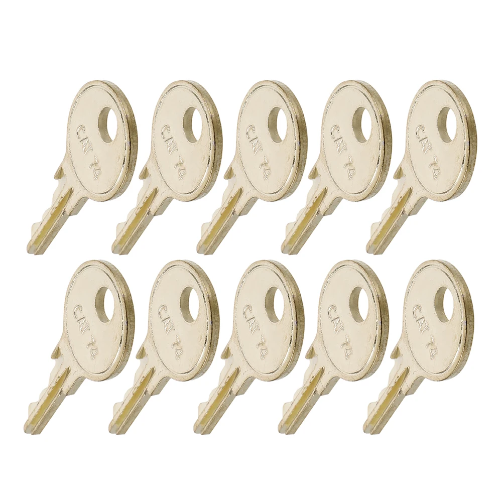 

10Pcs Paper Towel Dispenser Keys Lost Key Replacement Universal Dispenser Key Set for Toilet Tissue Box Secure Management