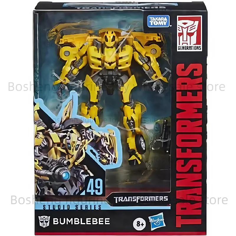 Na stanie Hasbro Transformers Toys Studio Series SS49 Bumblebee Figurka Transformująca się Robot Akcji Zabawka Kolekcjonerska dla Chłopców Prezent Świąteczny