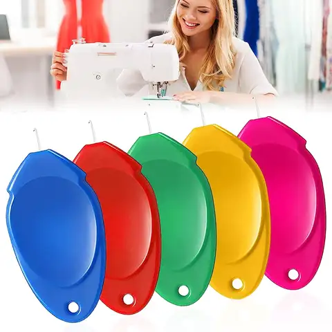 5/10 st. enkel automatisk nålträdare äldre guide handarbete tillbehör gör-det-själv hem handmaskin sömnad verktyg 6 best sales symaskinsdelar - №6