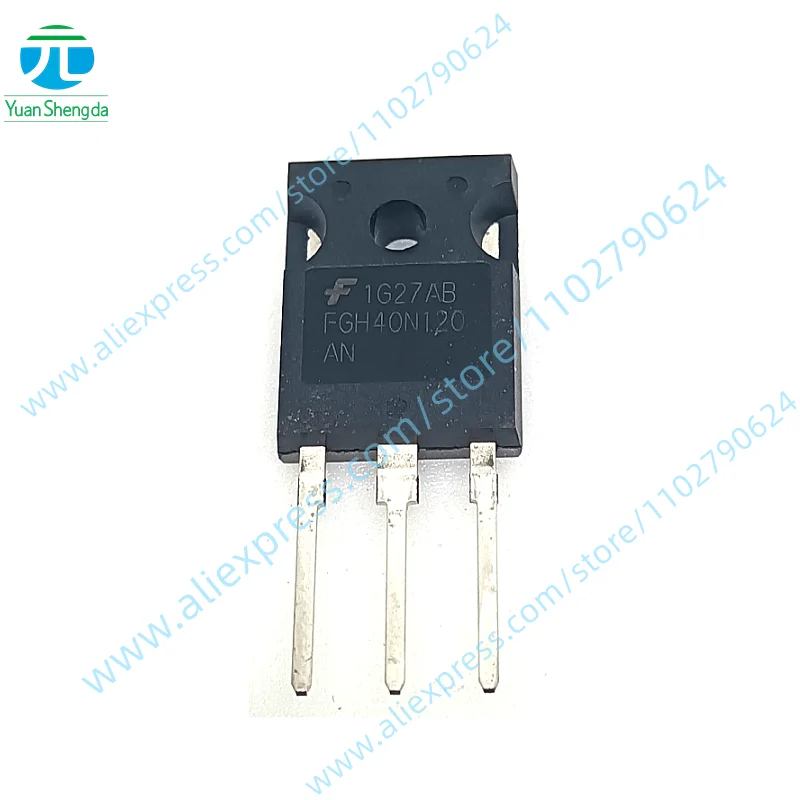 

5 шт. новый оригинальный IGBT MOS FET 40A/1200V TO-247 FGH40N120AN