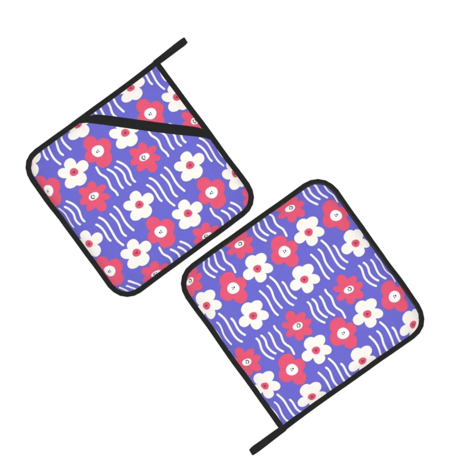 قدور مقاوم للحرارة للطبخ بالميكروويف ، حوامل أصيص زهور ، أطباق نهاية فرن الخبز ، المطبخ ، مجموعة من 2 #4