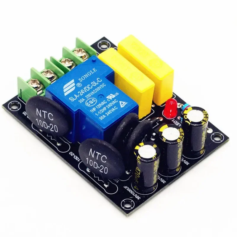Vibration Audio Amplifier Delay , High- Soft Start Board, Power Supply Protection