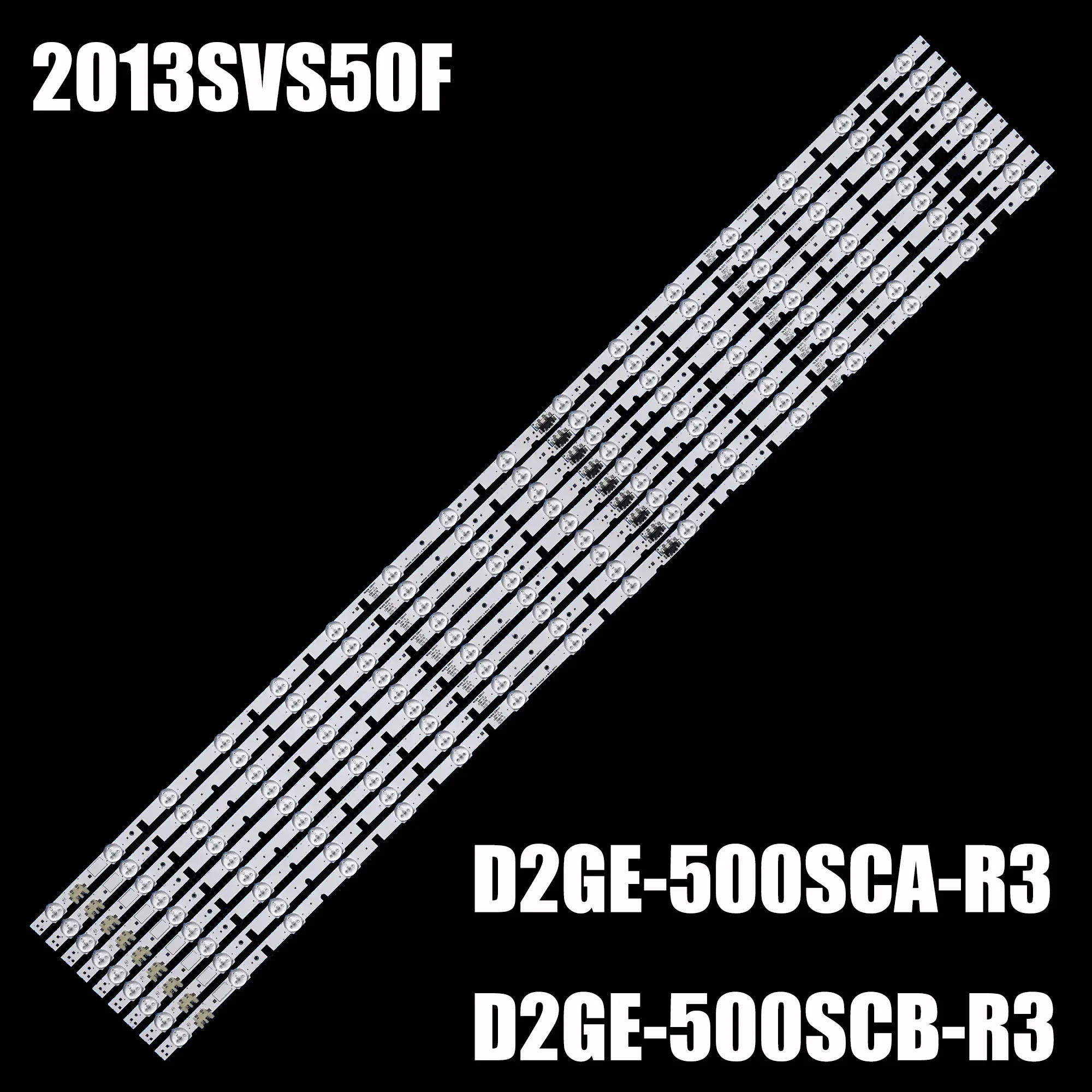 Tira de LED para iluminación trasera para UE50F5000AW UE50F5030AK UE50F6100AK UE50F6130AK UE50F6640SS UE50F6670SB BN41-02028A HF500BGA-B1