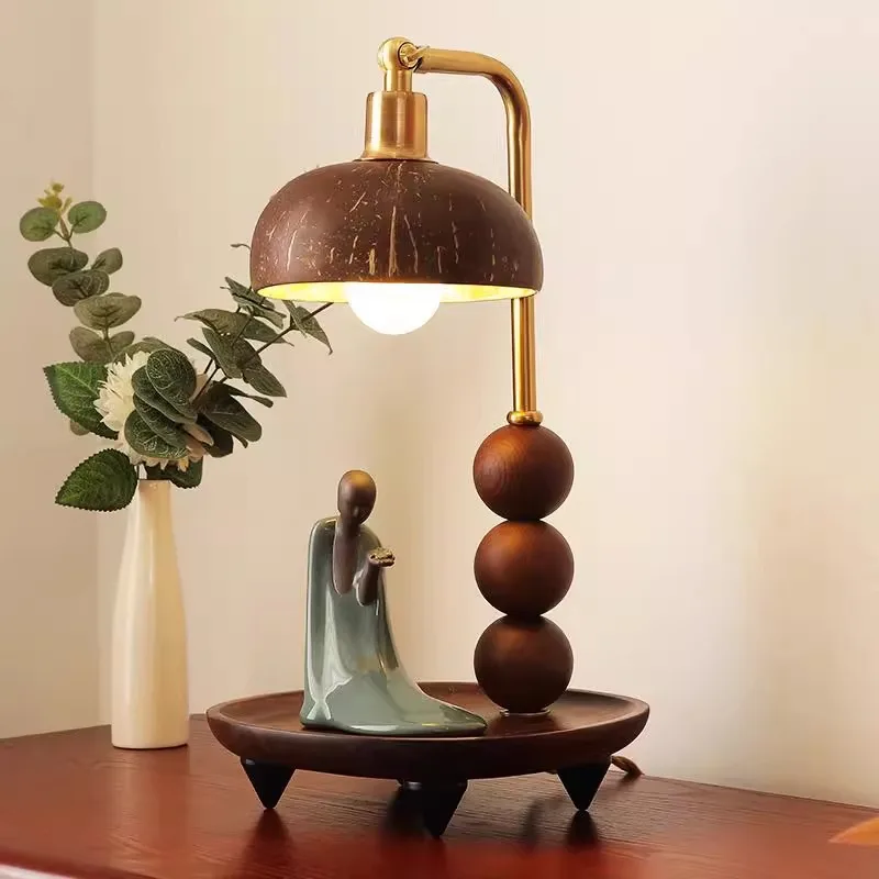 Coconut shell  decorative table  living room bedroom personalized creative   bedside