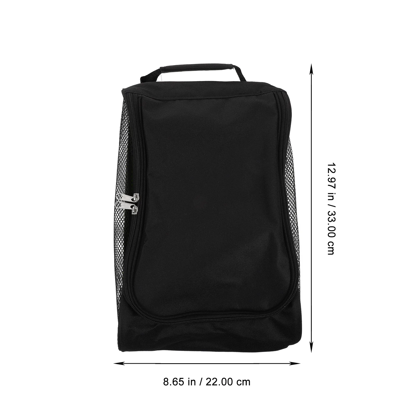 Golf Shoe Bag Portable Breathable Nylon Storage Bag Waterproof Handheld Pouch for Carrying Golf Sneakers Travel Sports Shoes