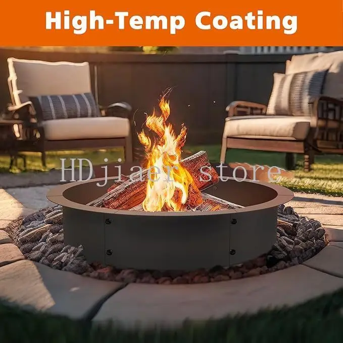 

Carbon steel fire plate removable heating furnace multi-size firewood heavy-duty fire pit