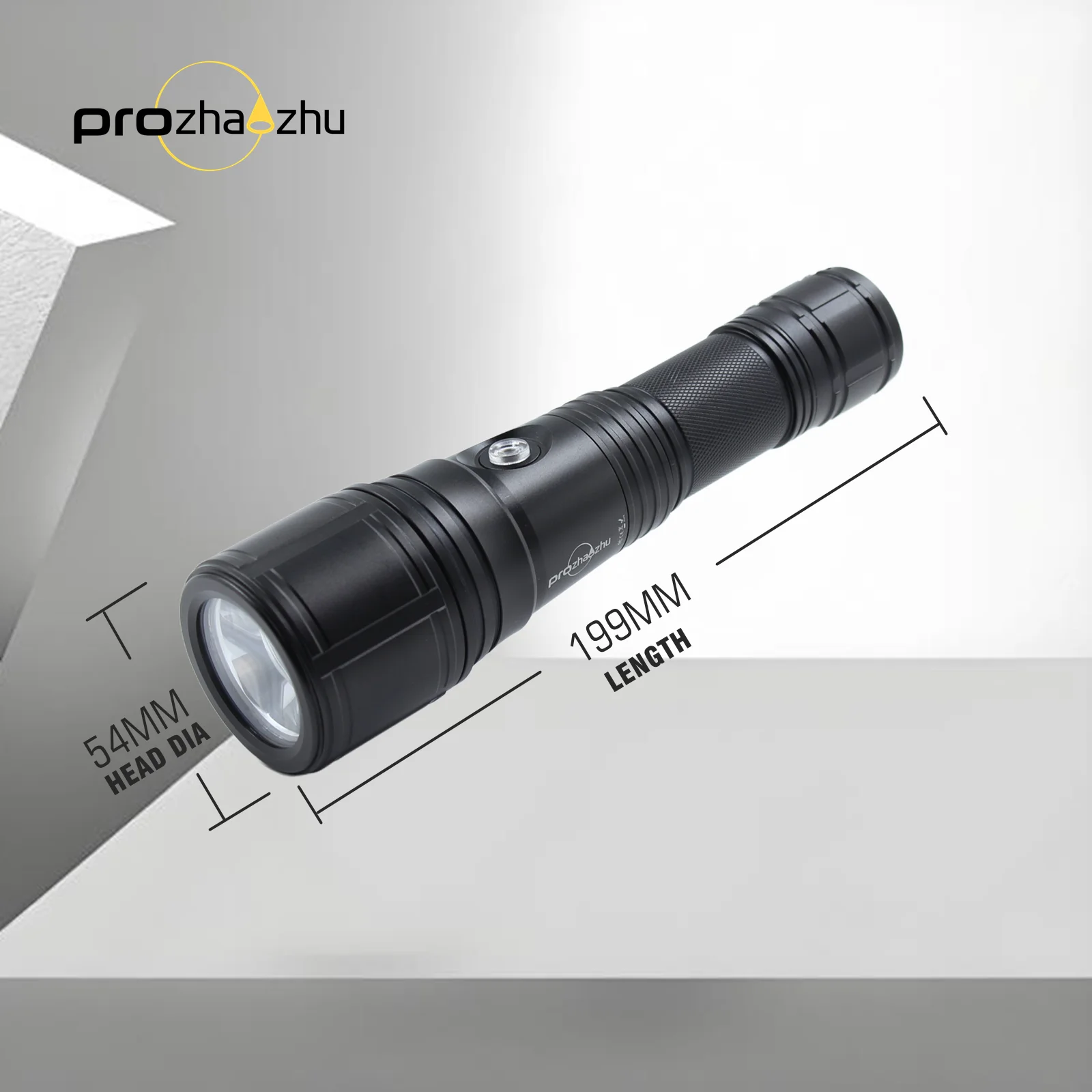 DL-B20 Torcia subacquea super resistente XHP50 Focus Zoom 26650 USB-C Ricarica IP68 100M Luce subacquea impermeabile