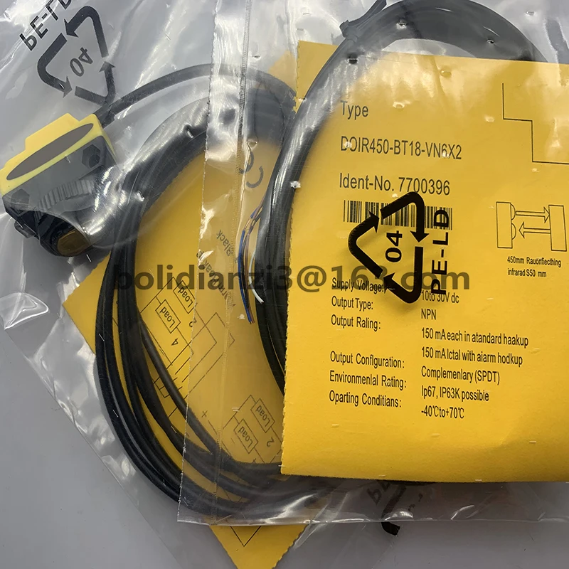 

Original photoelectric switch sensor DOIR450-BT18-VN6X2/VP6X2 in stock