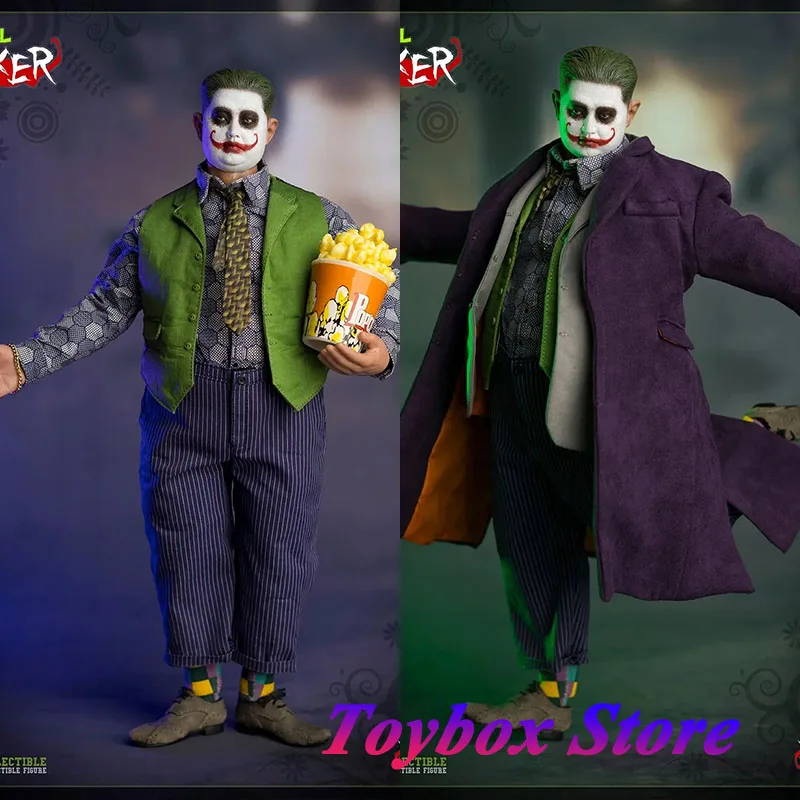 One Toys OT008 1/6 Scale Full Joker Male Action Figure DC Series Villain Delicate Mini 12