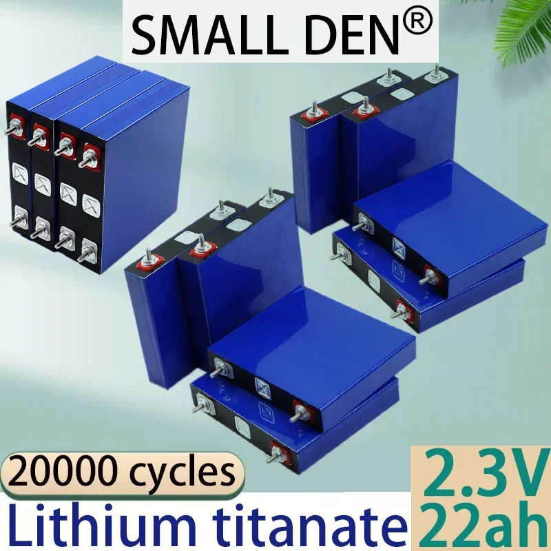 New 2.3V 22Ah lithium titanate LTO battery 20000 cycles 25C high discharge DIY 12V 24V electric boat solar car audio system