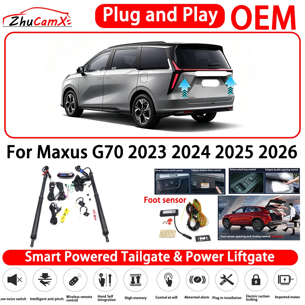 for Maxus G70 2023 2024 2025 2026 OEM Smart Powered Tailgate Power Liftgate Automatic Rear Trunk Tailgate Actuator System
