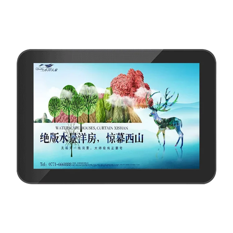 Kecepatan Tinggi RK3288 Android 8.1 Quad Core 2GB 16GB Tablet Pemasangan di Dinding 8 Inci Android 4g Lte Tablet Android