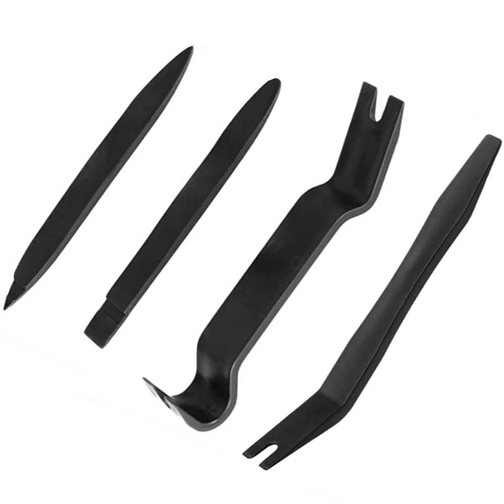 

4Pcs Car Disassembly Tool No-Scratch Pry Stereo DVD Repair Tool Dashboard Removal Tool Interior Plastic Trim Panel Door Clip