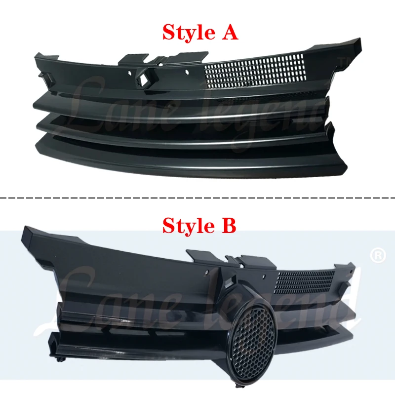 Black Car Grill Front Hood Grille For GOLF 4 MK4 R32 1997-2004 1J0853655G Racing Grills