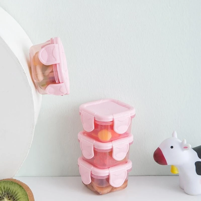 

J15U Portable Freezer for Fresh Cup with Lid For Infants & Babies Set of 4 60ML