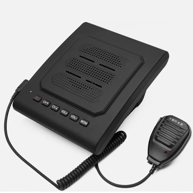 

Walkie Talkie Radio Speaker High Power Loud Volume Wireless Sound Equipment Amplifiers Speaker With Microphone