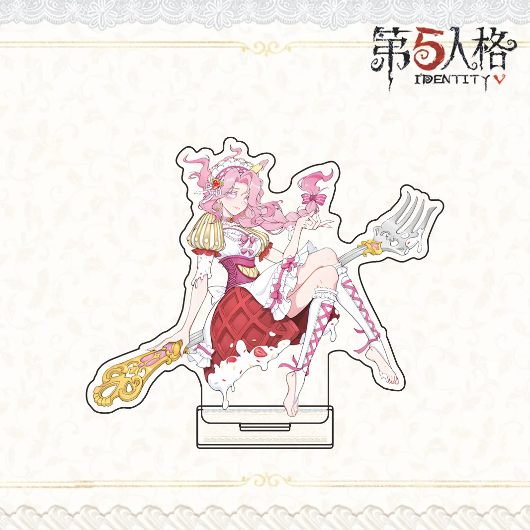 New Identity V Candy Dessert Series Acrylic Stand Figure Gardener Painter Mercenary Character Desktop Ornament Keychain view 2