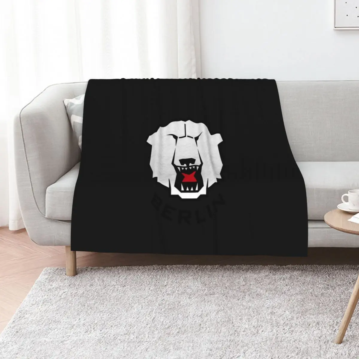 Eisb?ren Berlin Hockey Classic T-Shirt Throw Blanket Giant Sofa valentine gift ideas Comforter Large wednesday Thermal Blankets
