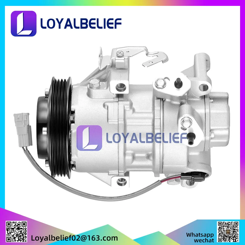 

88310-52530 5SER09 AC COMPRESSOR For SCION xA xB L4 1.5L 2004-2006 CO 11034C 8831052250 8831052530 8831052570 88310-52570