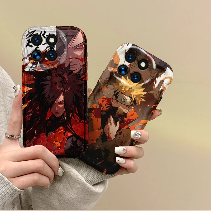 

New N-NARUTO Cartoon Phone Case for XIAOMI Mi 14 13 Pro 12 11 Lite Poco F6 F5 F4 F3 X6 X5 X4 X3 GT M3 M4 Pro Silicone Back Cover