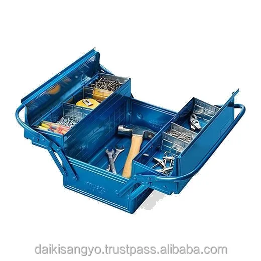 Popular and Famous used steel storage cabinets Trusco Deluxe Tool Box with multiple functions made in Japan