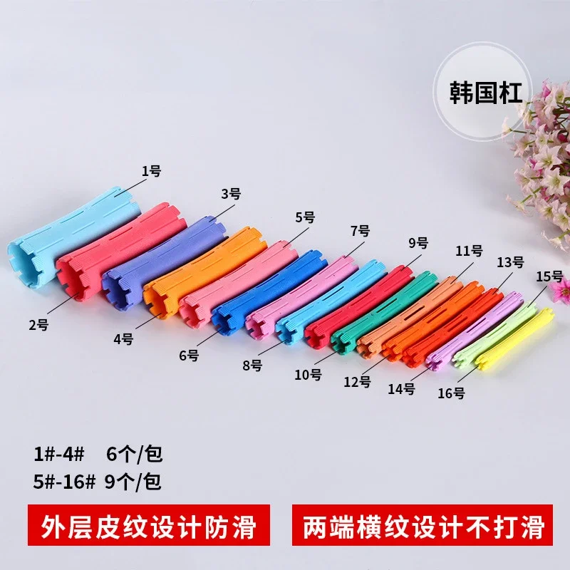 Бигуди Hair Perm Rods Cold Wave Rods Plastic Perming Rods Hair Curling Rollers Curlers Steel Pintail Comb Hair Curler No Heat view 5