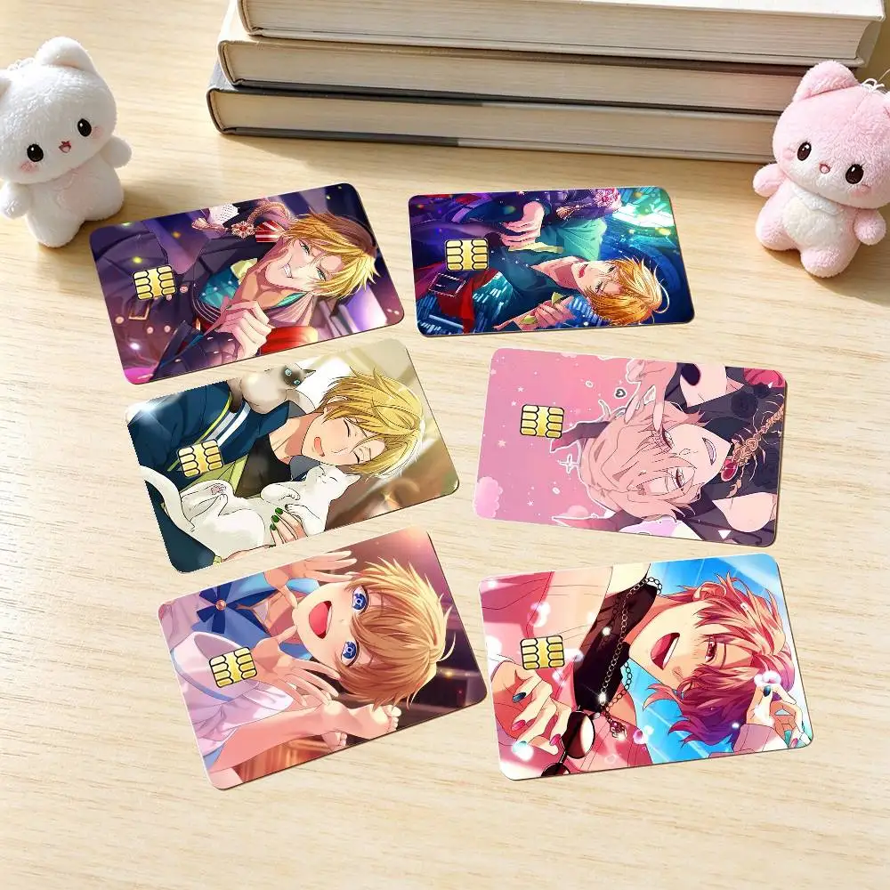 Obey Me Otome D-Dating  Credit Card HD Stickers Game Card Decal Small Chip Waterproof Sticker Gift