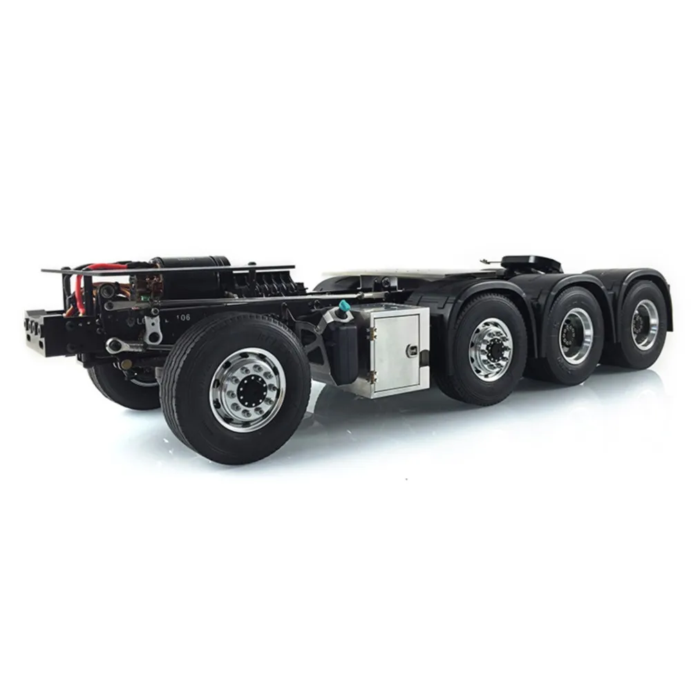 LESU 8*8 chasis de Metal 1/14 RC DIY Tamiyaya 3363 56348 1851 camión Tractor juguetes al aire libre TH15092