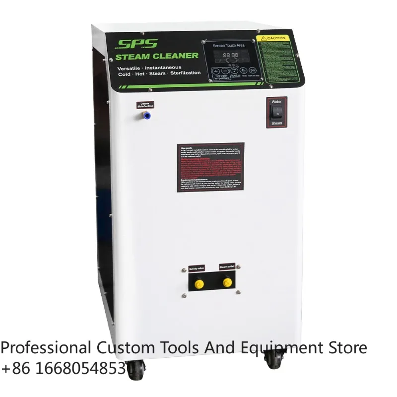 

4a220V Electric High Temperature Steam Cleaning Machine Heavy Oil Washing Hot Water Dry Wet Steam Car Wash Equipment