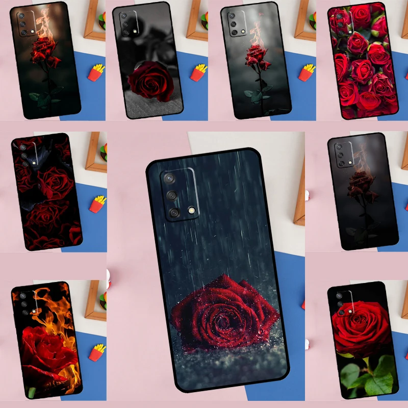 Red Rose Flower Cas…