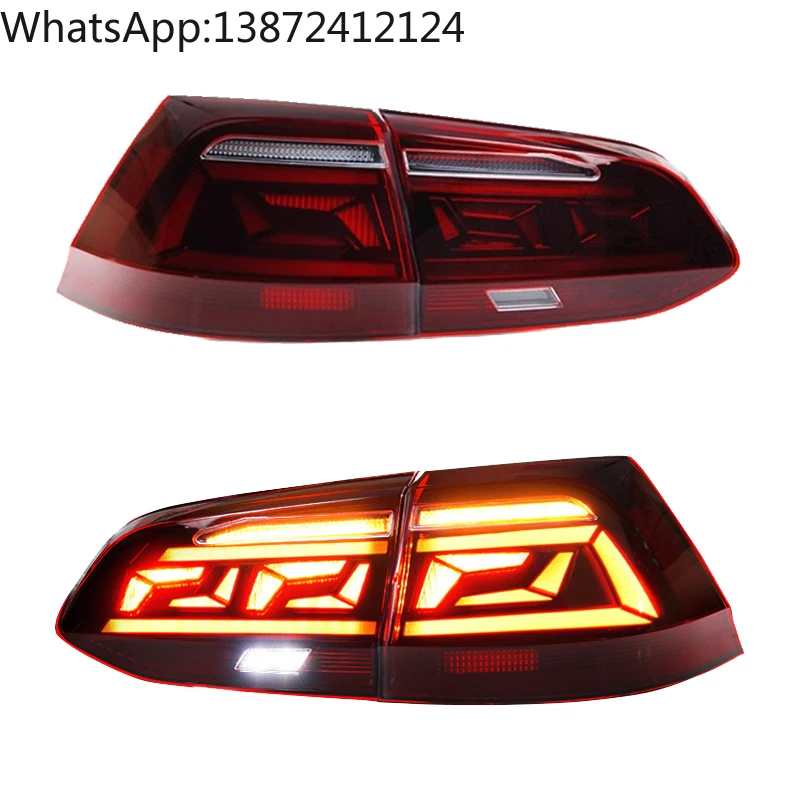 

LED Stop Lamp Turn Signal Lights MK7 MK7.5 Golf Taillight for VW Golf 7 7.5 Variant 2013-2020 Tail Light Upgrade Taillights