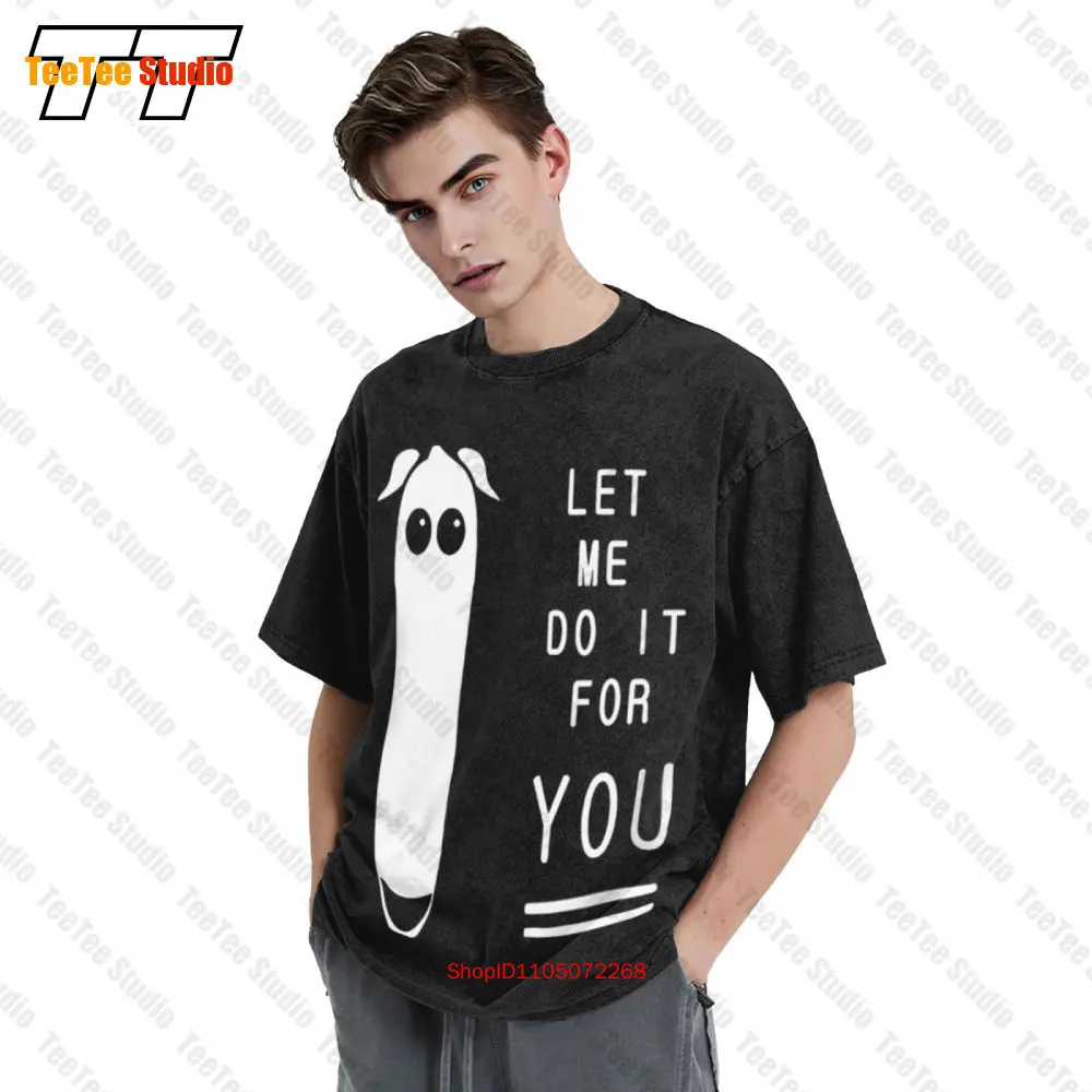 تي شيرت Let Me Do It For You Longnose Dog Vintage كبير الحجم من Nose Borzoi UI3I