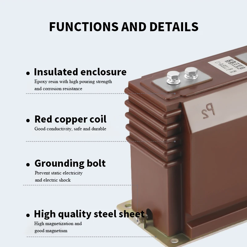 voltage transformer JDZX10-10 fully enclosed epoxy resin current transformer indoor high voltage current transformer