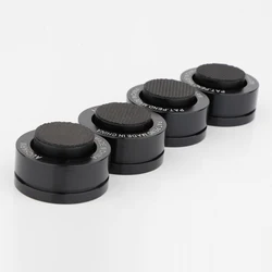 4-Pack OF HIFI Speakers Audio Feet With Steel Balls Rolling Shock Absorbers Foot Mats Shockproof Base