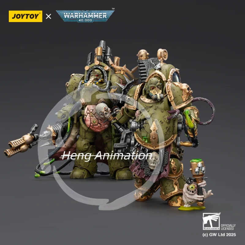 

Предпродажа JOYTOY Dark Source Warhammer 40K "Death Guard, Viral Lord, Foul Pathogen" Q1 2026