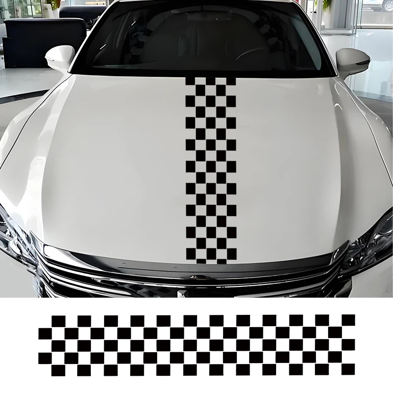 

Various Styles Hood Cover Stripe Sunscreen Car Stickers Auto Sport Vinyl Film Cover Scratches Refit Automobile Styling Decals